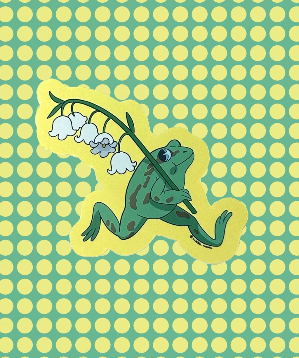 Springtime Frog