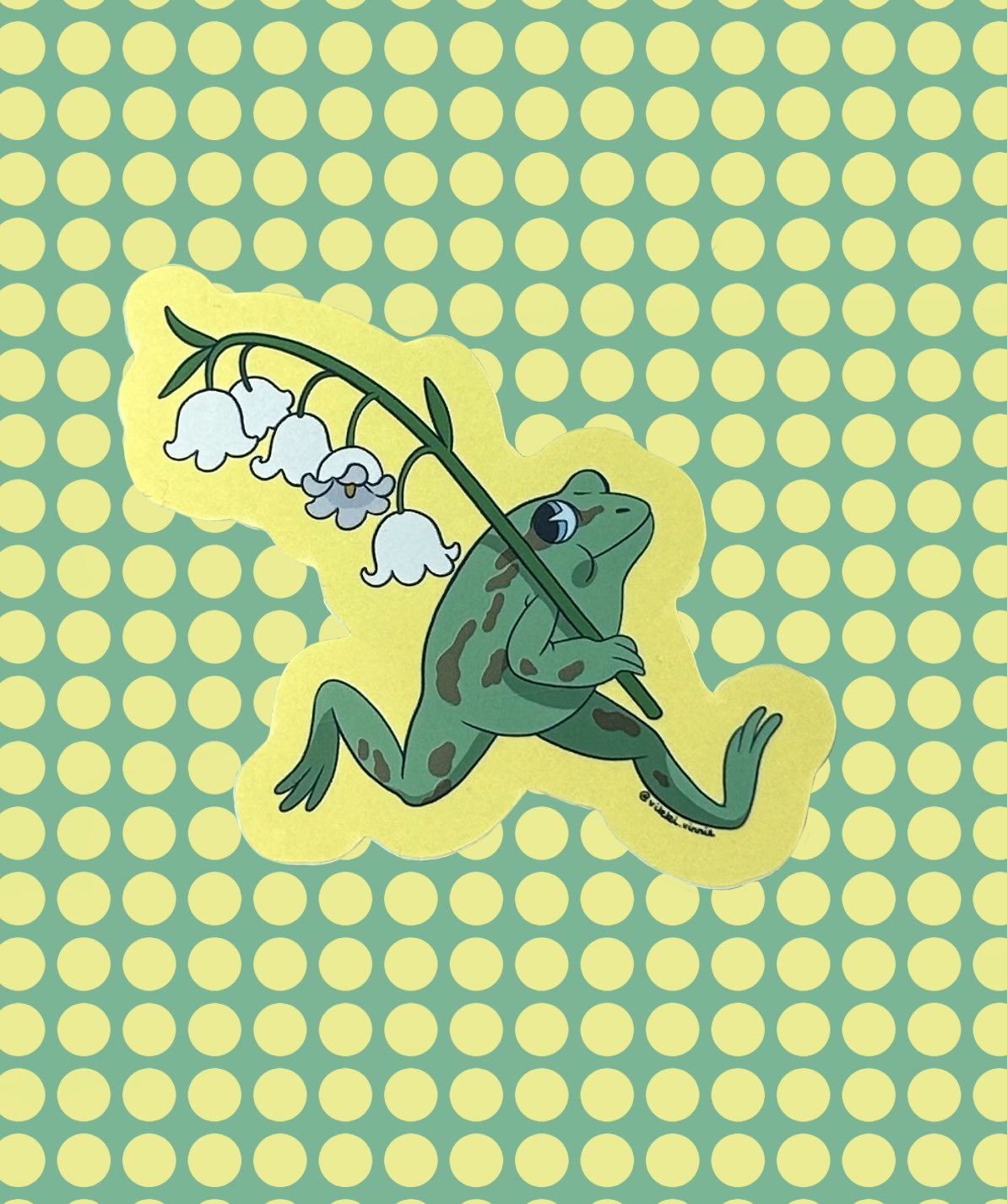 Springtime Frog